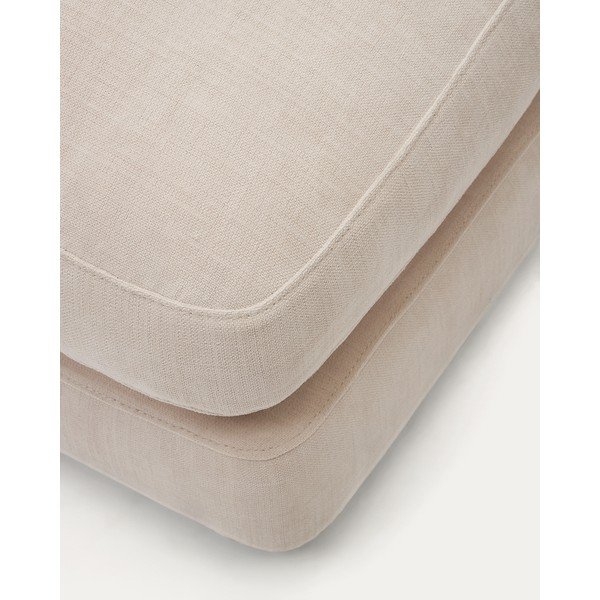 Bézs zsenília lábtartó Gala – Kave Home-image-1