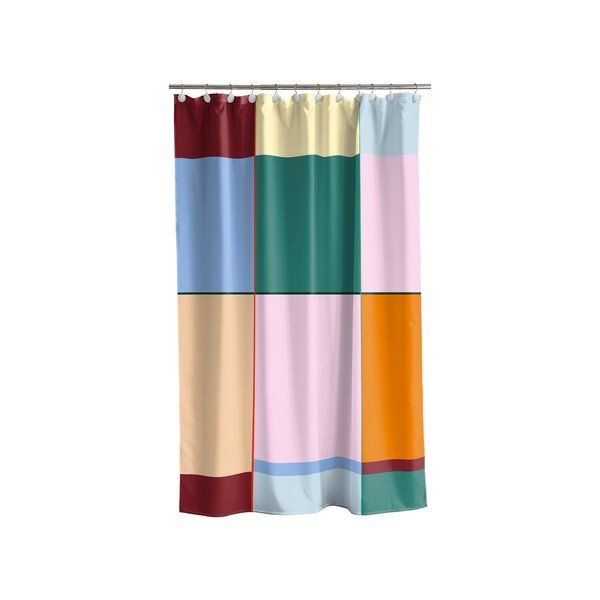 Zuhanyfüggöny 180x200 cm Colour Block – Södahl