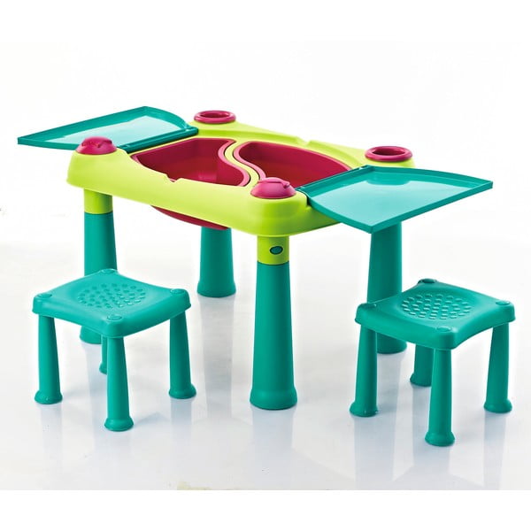 Creative játszóasztal és 2 szék gyerekeknek - Curver