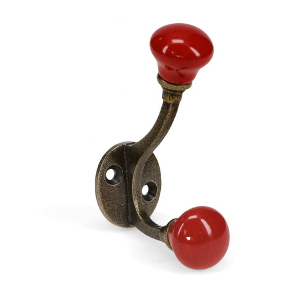 Piros fém fali fogas 3 cm – Rex London