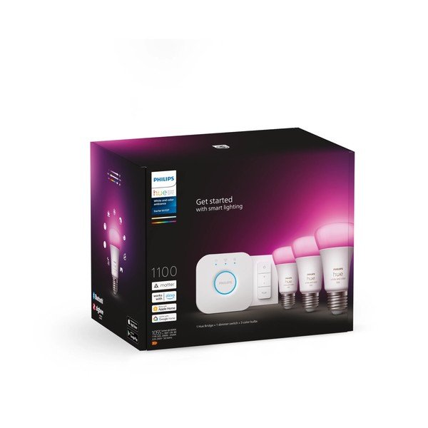 Okos kezdő készlet 5 db-os E27, 11 W White and color ambiance – Philips Hue-image-2