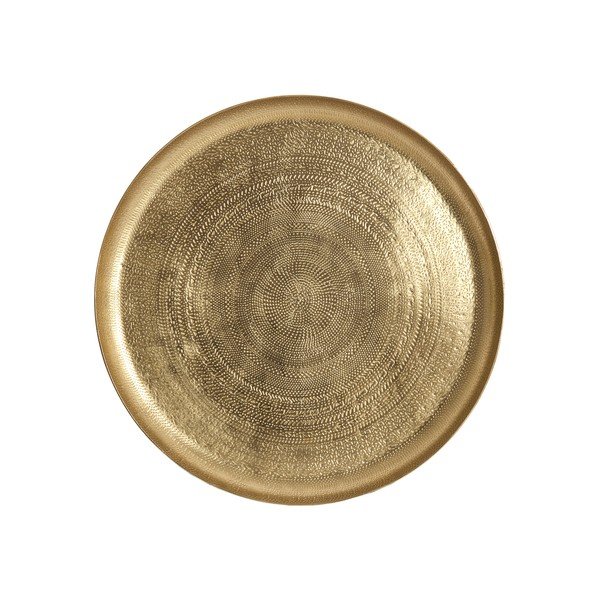 Fém dekoratív tálca ø 34,5 cm Krosna – Light & Living-image-1