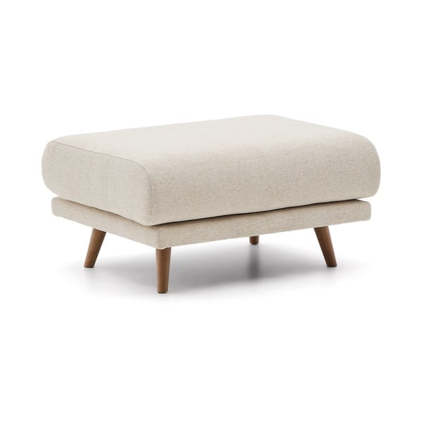 Bézs zsenília lábtartó Karin – Kave Home-image-2