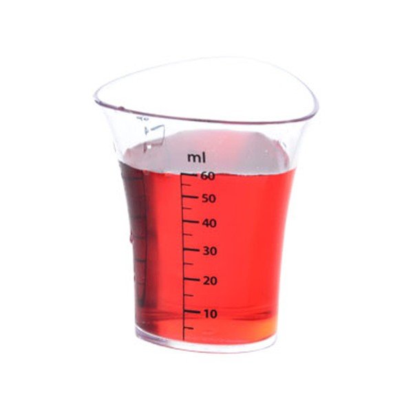 Darby üveg mérőtálka, 6 cl - Orion