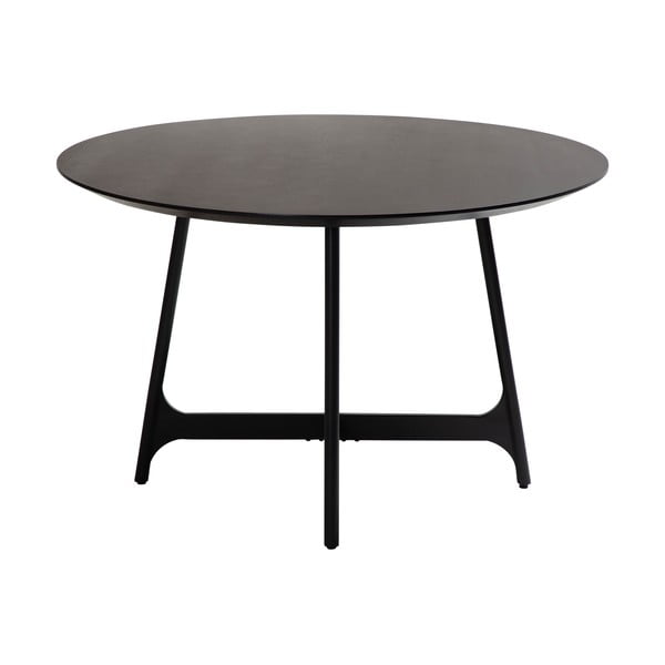 Kerek étkezőasztal kőrisfa dekoros asztallappal ø 120 cm Ooid – DAN-FORM Denmark