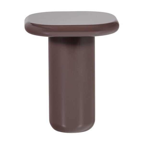 Fényes tárolóasztal 50x50 cm Zava – WOOOD