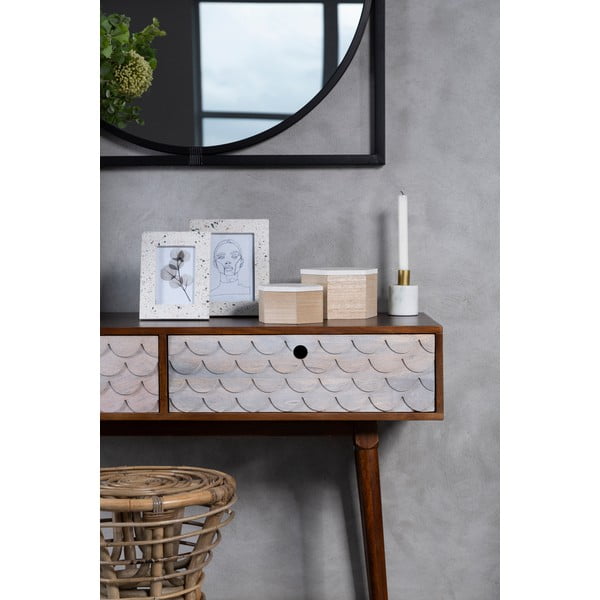 Krémszínű fa képkeret 19x24 cm Mimo – Premier Housewares-image-1