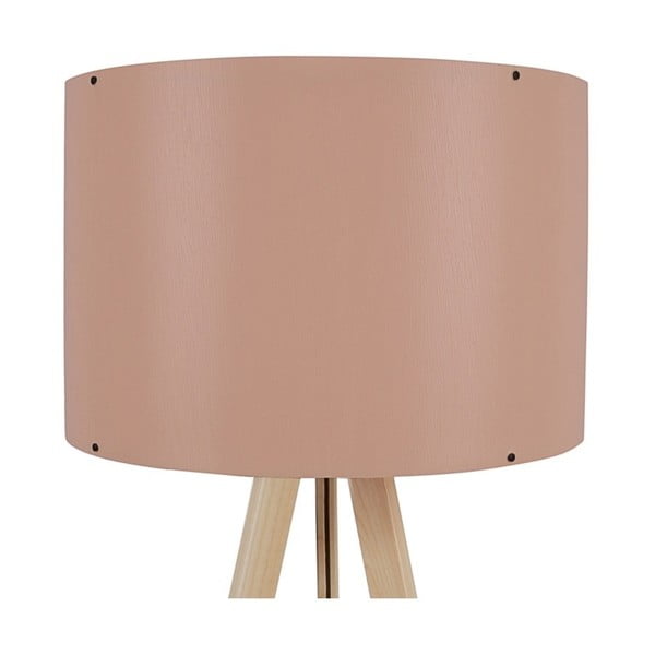 Aiden állólámpa, világos rózsaszín lámpabúrával-image-2