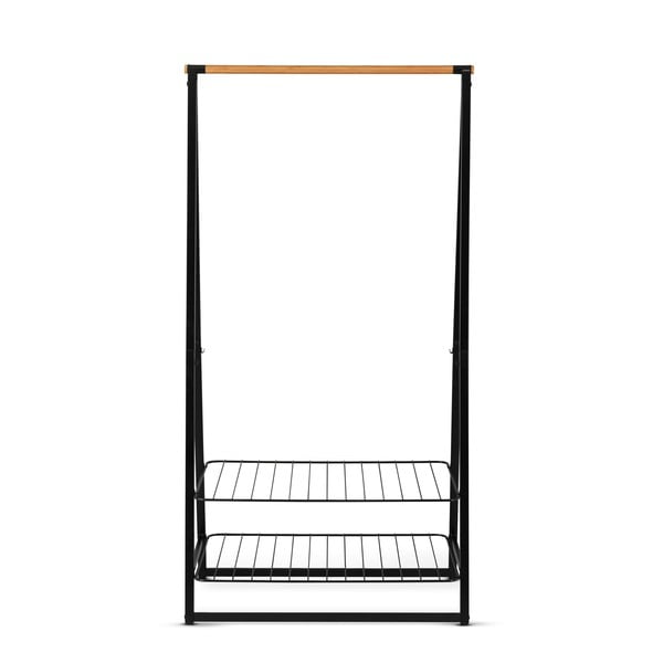 Fekete acél ruhatartó állvány Linn – Brabantia-image-3