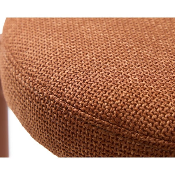 Terrakotta színű fém ülőke Pelican – Unique Furniture-image-4