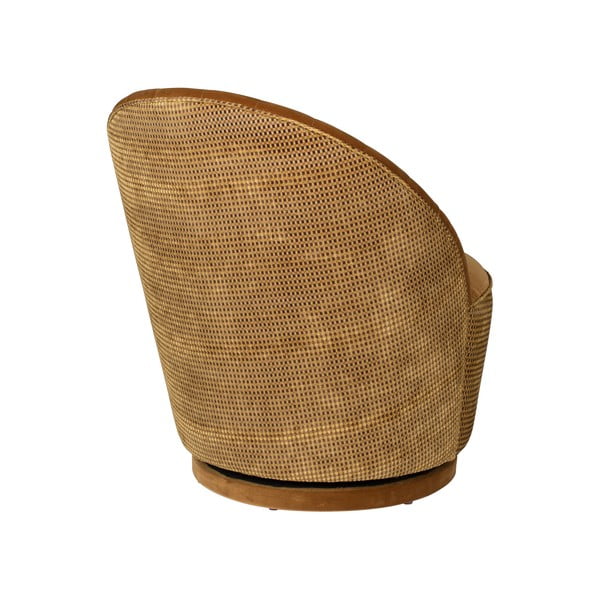 Madison barna bársony fotel - Dutchbone-image-2