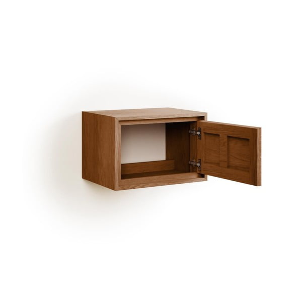 Barna teakfa fali mosdó alatti szekrény 60x40 cm Kenta – Kave Home-image-3