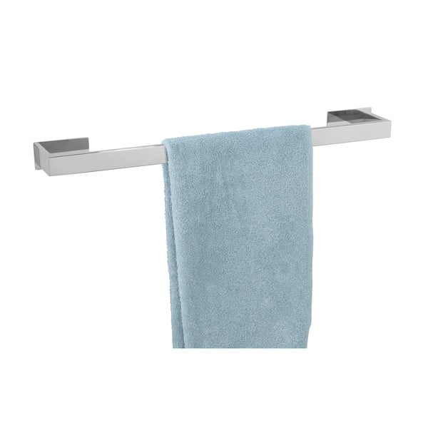 Fényes ezüstszínű öntapadós rozsdamentes acél törölközőtartó Genova – Wenko-image-4