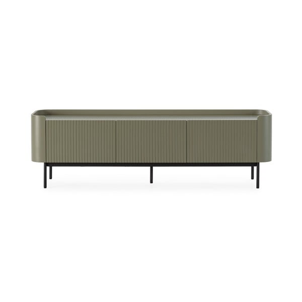 Zöld TV-állvány 180x55x40 cm Willa – MOME