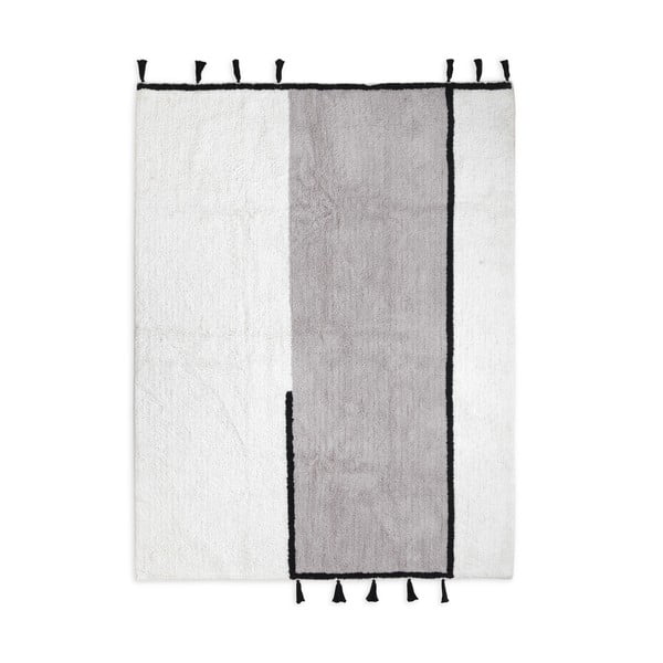 Fehér-szürke mosható szőnyeg 140x200 cm Dragor – HF Living