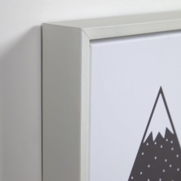 Nisi 3 db-os fekete-fehér kép készlet, 30 x 42 cm - Kave Home-image-2