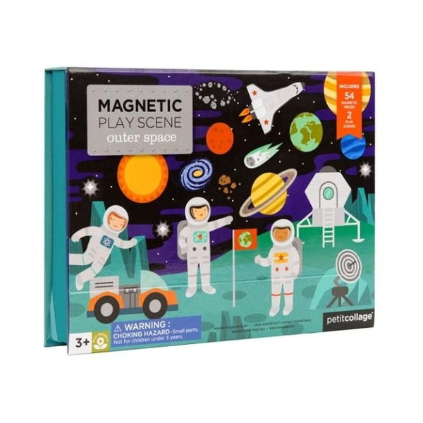 Space mágneses kirakós játék - Petit collage