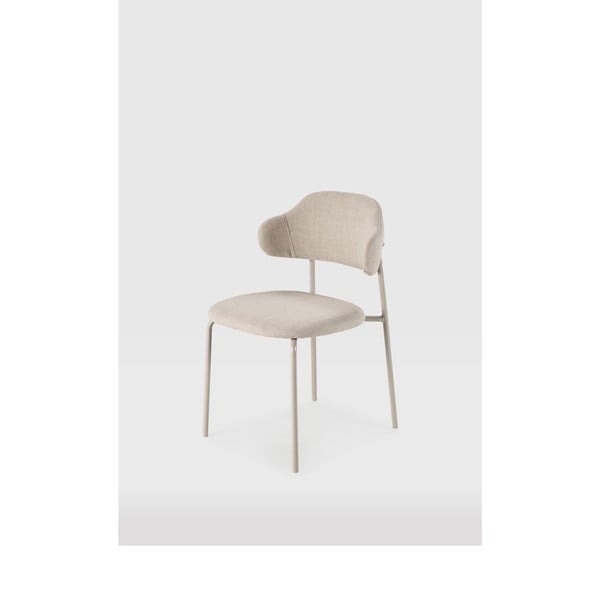 Krémszínű étkezőszék szett 4 db-os Adriel – Marckeric-image-1