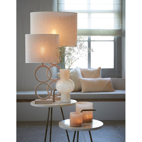 Bézs asztali lámpa talp 51 cm Stelios – Light & Living-image-1