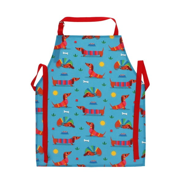 Pamut gyerek kötény Sunny Sausage Dog – Rex London