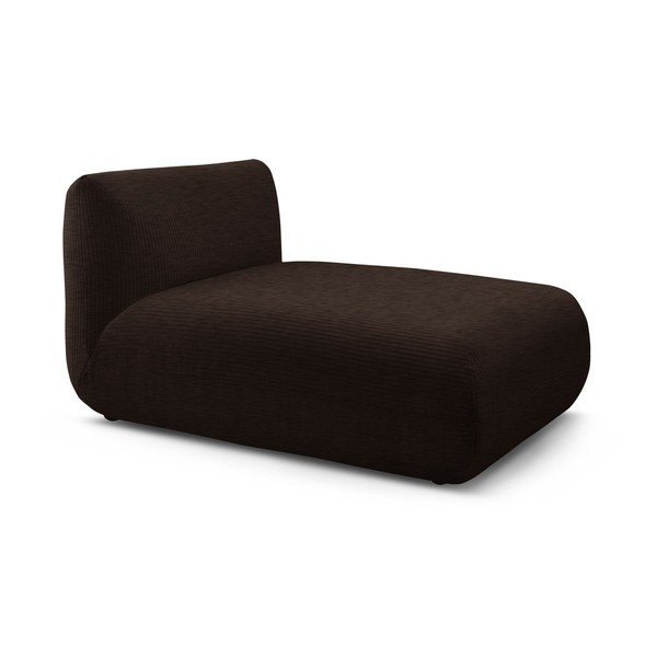 Sötétbarna kordbársony kanapé modul Lecomte – Bobochic Paris-image-3