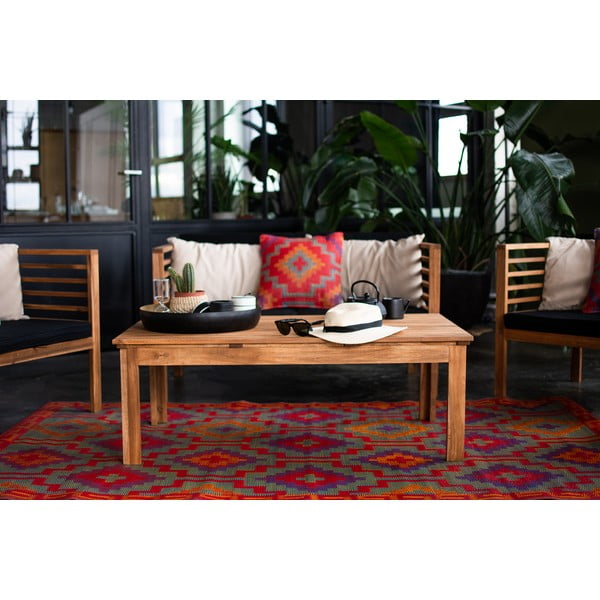 Lhasa Orange & Violet narancssárga-lila kétoldalas kültéri szőnyeg újrahasznosított műanyagból, 120 x 180 cm - Fab Hab-image-4