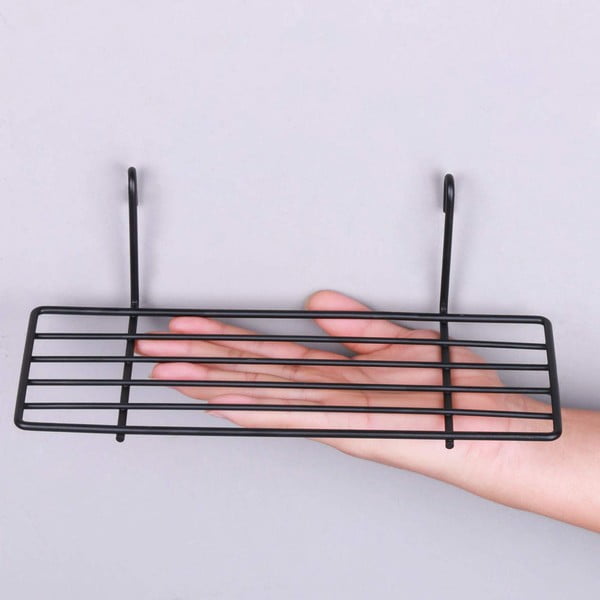 Reminder üzenőfalra akasztható fekete polc, hosszúság 24 cm-image-3