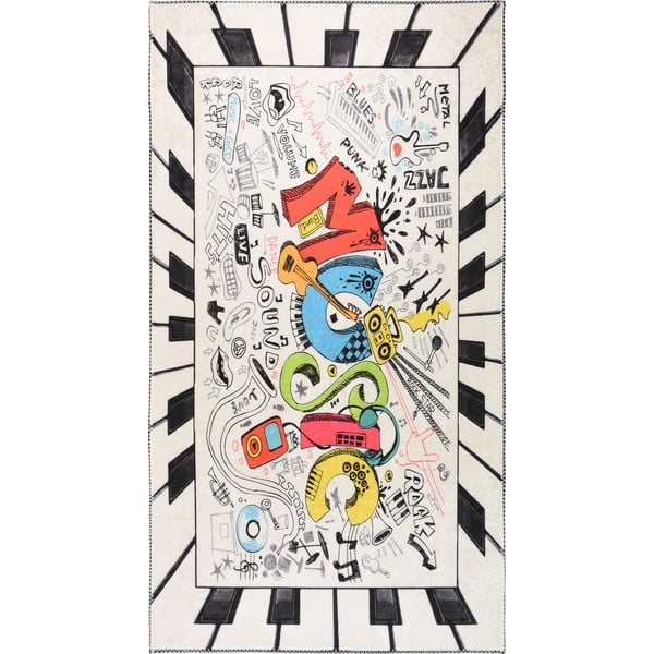 Mosható gyerek szőnyeg 80x120 cm Musical – Vitaus