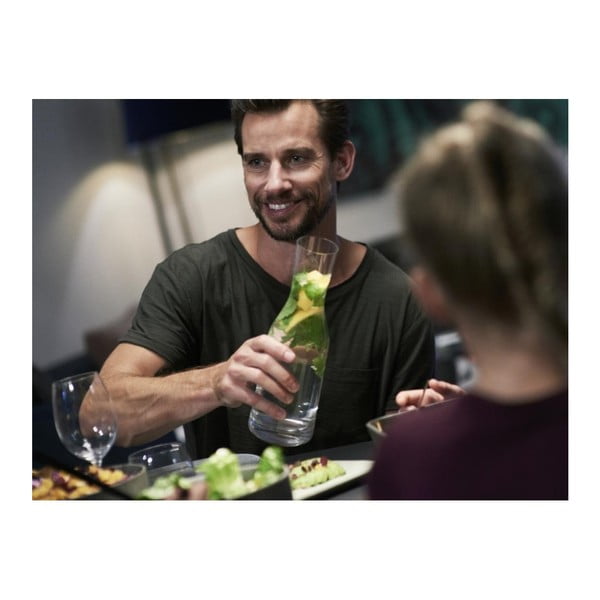 Fluidum kristályüveg vizeskancsó szett, 1,2 l - Bitz-image-4