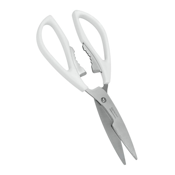 Scissor fehér rozsdamentes acél konyhai olló, hossz 21 cm - Metaltex