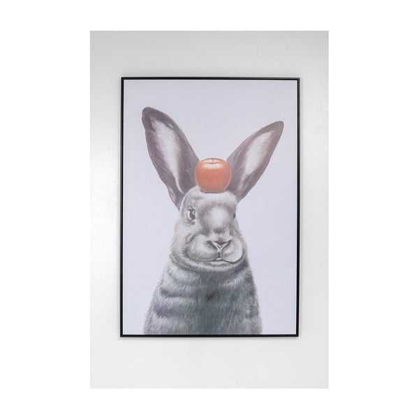 Apple on A Bunny keretezett kép, 80 x 120 cm - Kare Design