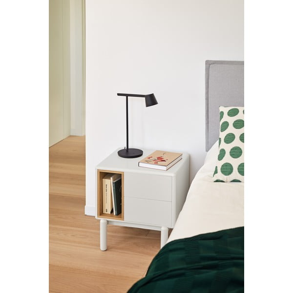 Krémszínű éjjeliszekrény Corvo – Teulat-image-2