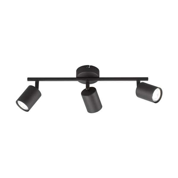 Fekete fém LED spotlámpa 8x42 cm Vano – Fischer & Honsel