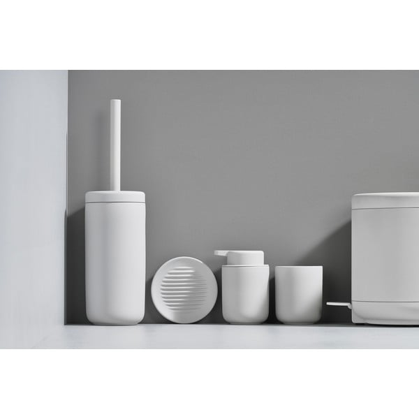 Soft Grey világos szürke agyagkerámia fogkefetartó pohár - Zone-image-4