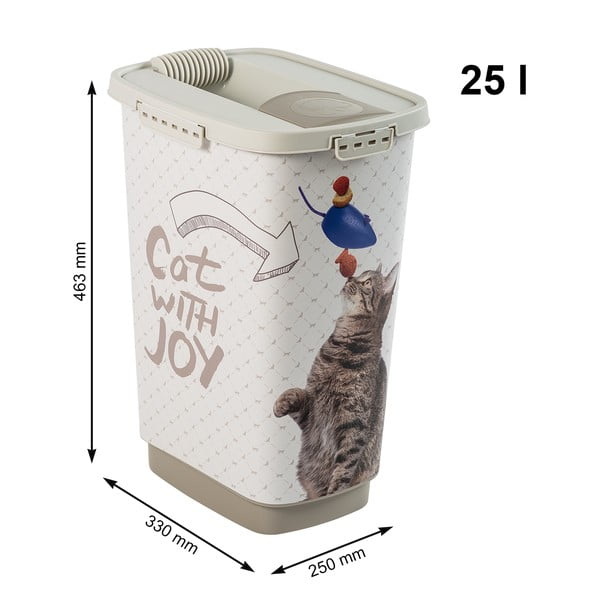 Eledeltartó doboz 25 l Cody – Rotho-image-3