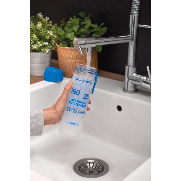 Kék-fehér vizespalack, 0,75 l - Snips-image-1