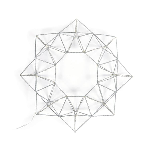 Világosszürke fénydekoráció Mishell – Kave Home