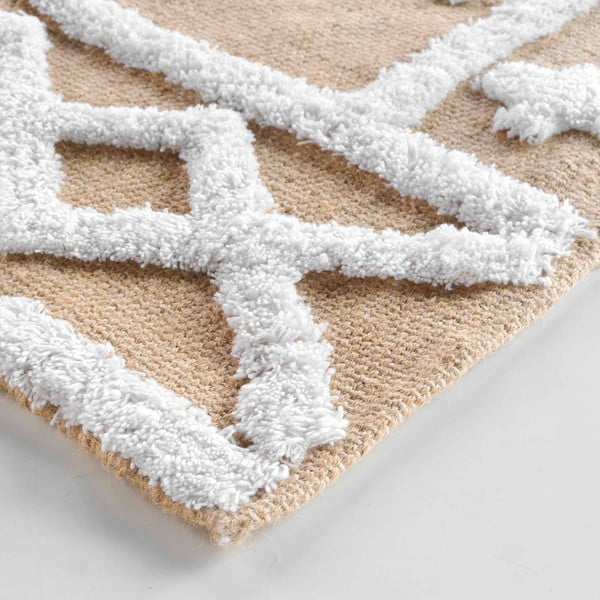 Bézs jutakeverék szőnyeg 120x170 cm Medine – douceur d'intérieur-image-3