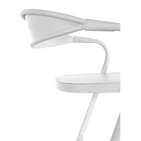 Industrial Style Puro fehér fémszék - Geese-image-3