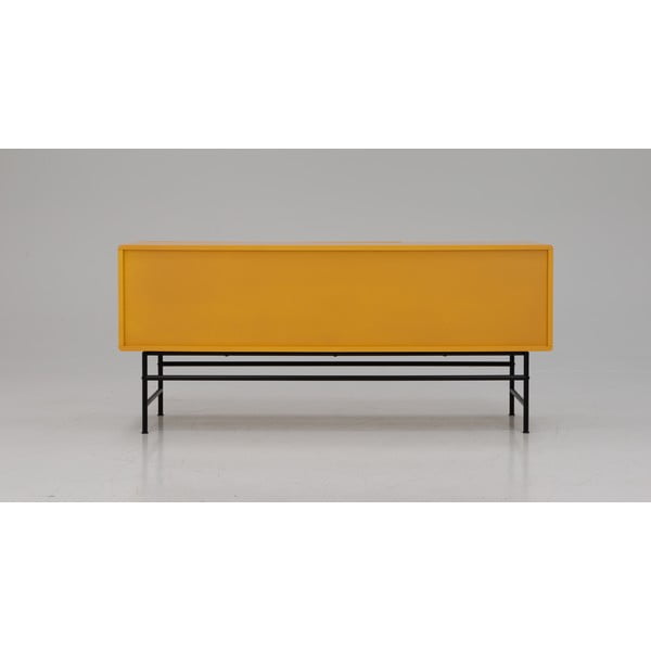 Sárga alacsony komód 158x68 cm Cocktail - Tenzo-image-1