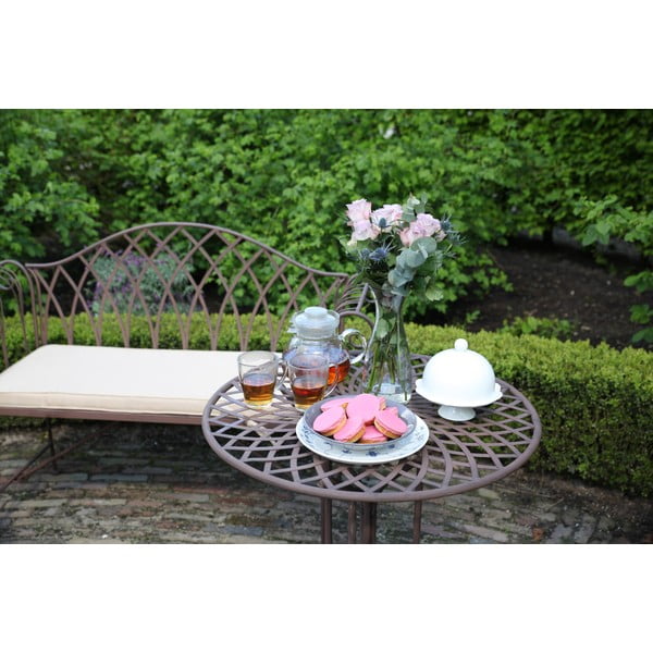 Barna fém kerti pad – Esschert Design-image-4