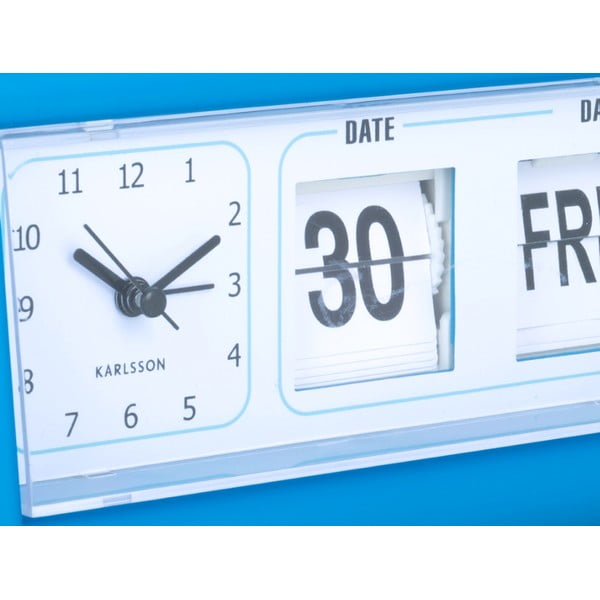 Digitális ébresztőóra Data Flip – Karlsson-image-3