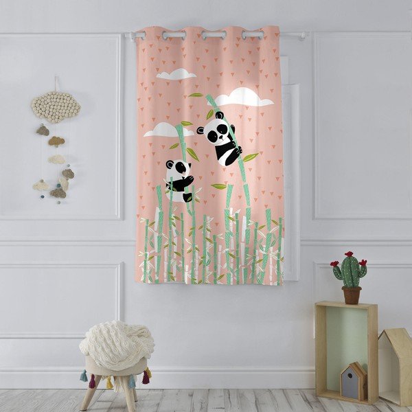 Panda Garden függöny, 135 x 180 cm - Moshi Moshi-image-1