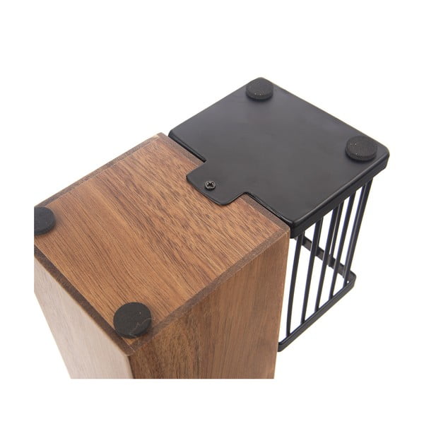 Rozsdamentes acél kés készlet tartóval 5 db-os – Orion-image-3