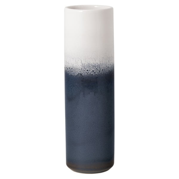 Like Lave kék-fehér agyagkerámia váza, magasság 25 cm - Villeroy & Boch