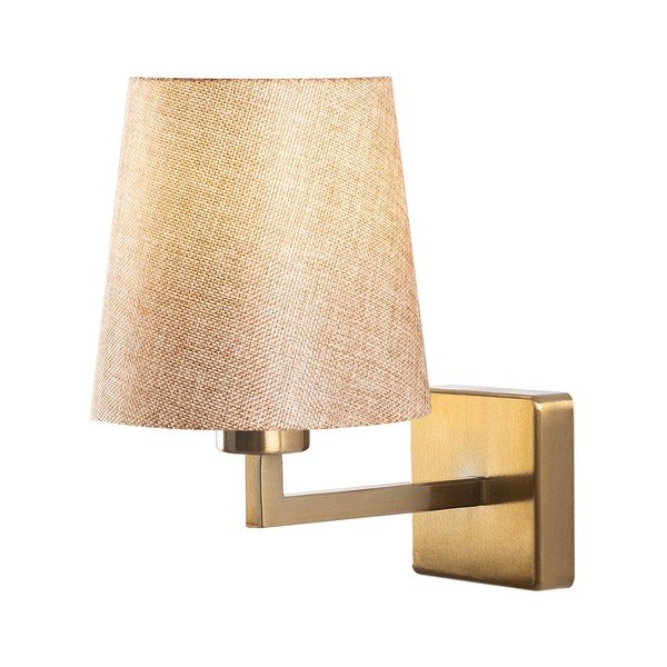 Bézs-aranyszínű fali lámpa ø 18 cm Profil – Opviq lights-image-2