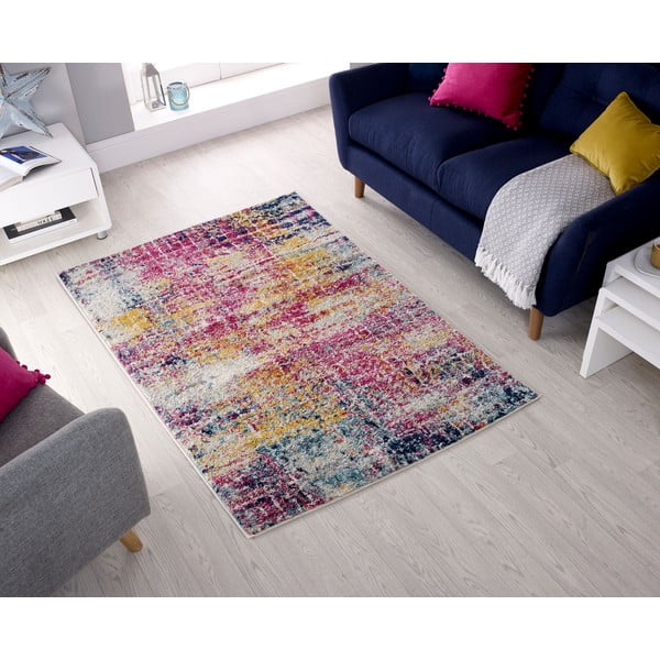 Urban rózsaszín szőnyeg, 100 x 150 cm - Flair Rugs-image-4