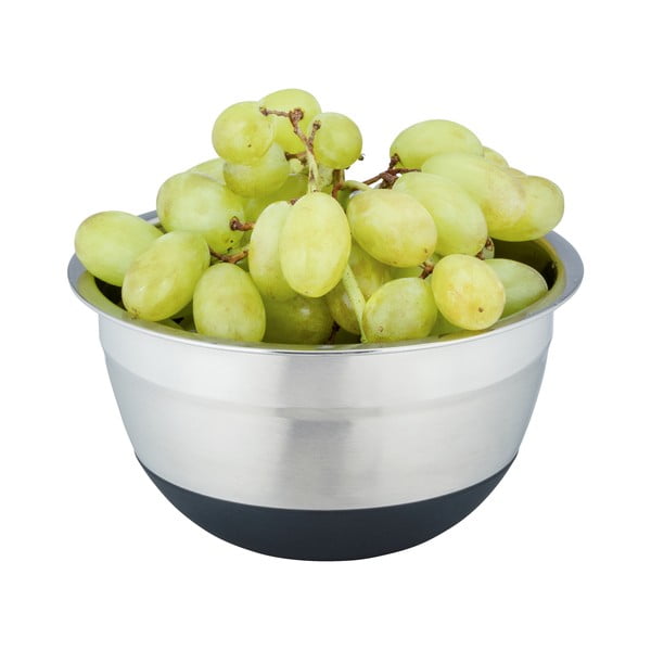 Black Outdoor Kitchen Aru rozsdamentes acéltál csúszásmentes talppal, 600 ml - Wenko-image-1