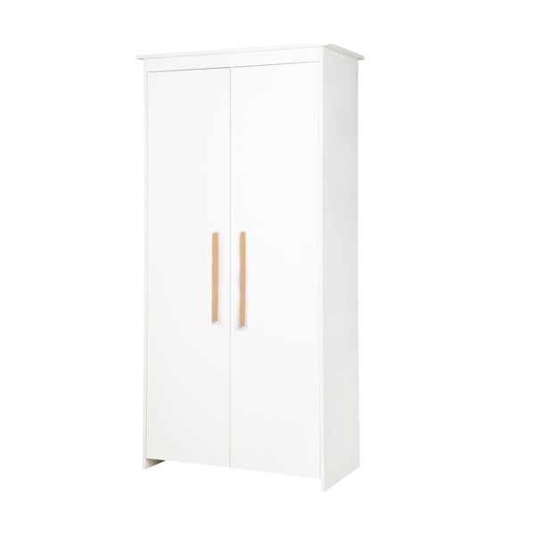 Fehér gyerek ruhásszekrény 96x190x50 cm Lilo – Roba-image-2