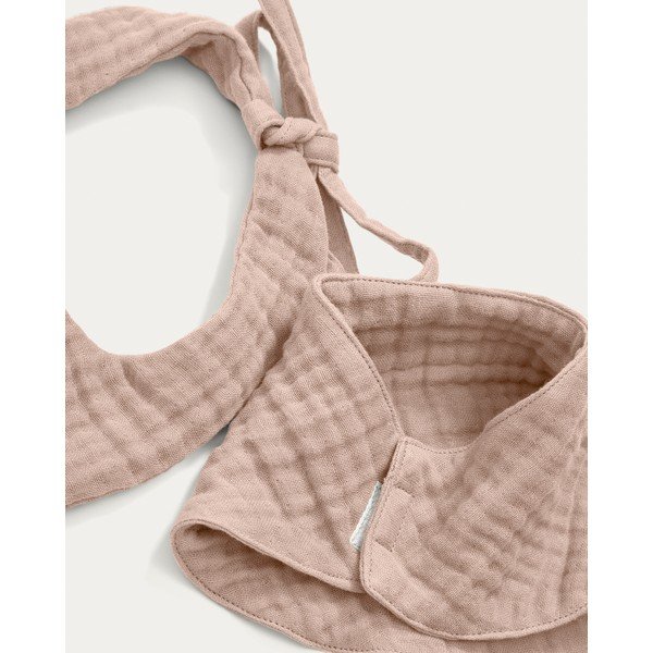 Rózsaszín muszlin előke szett 2 db-os Prune – Kave Home-image-1